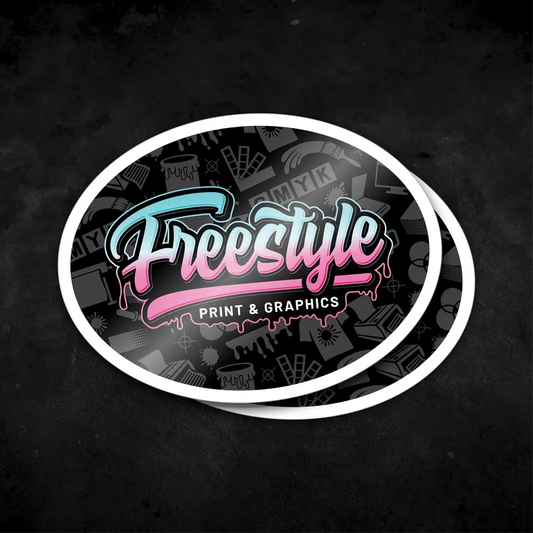 Oval Stickers