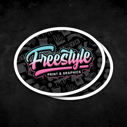 Oval Stickers