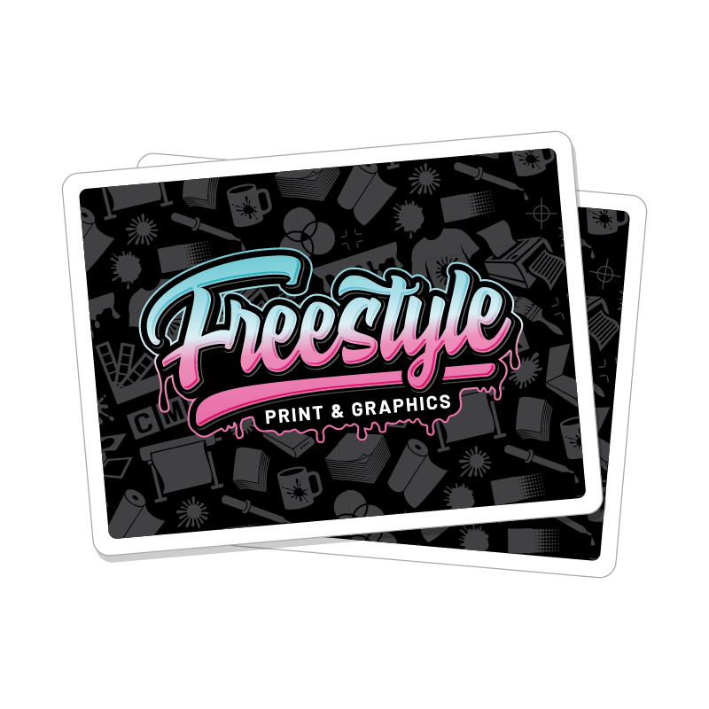 Rectangle Stickers Freestyle Print Amp Graphics